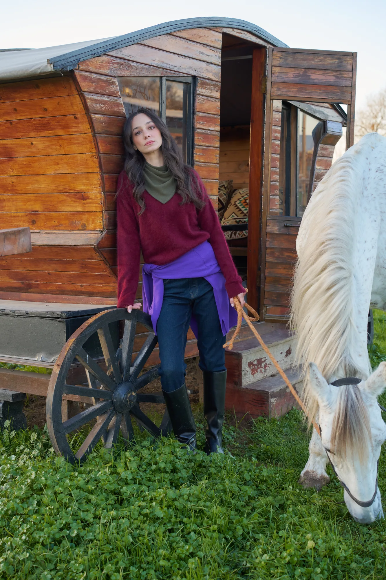 Silk&Cashmere dış mekân moda çekimi — 11